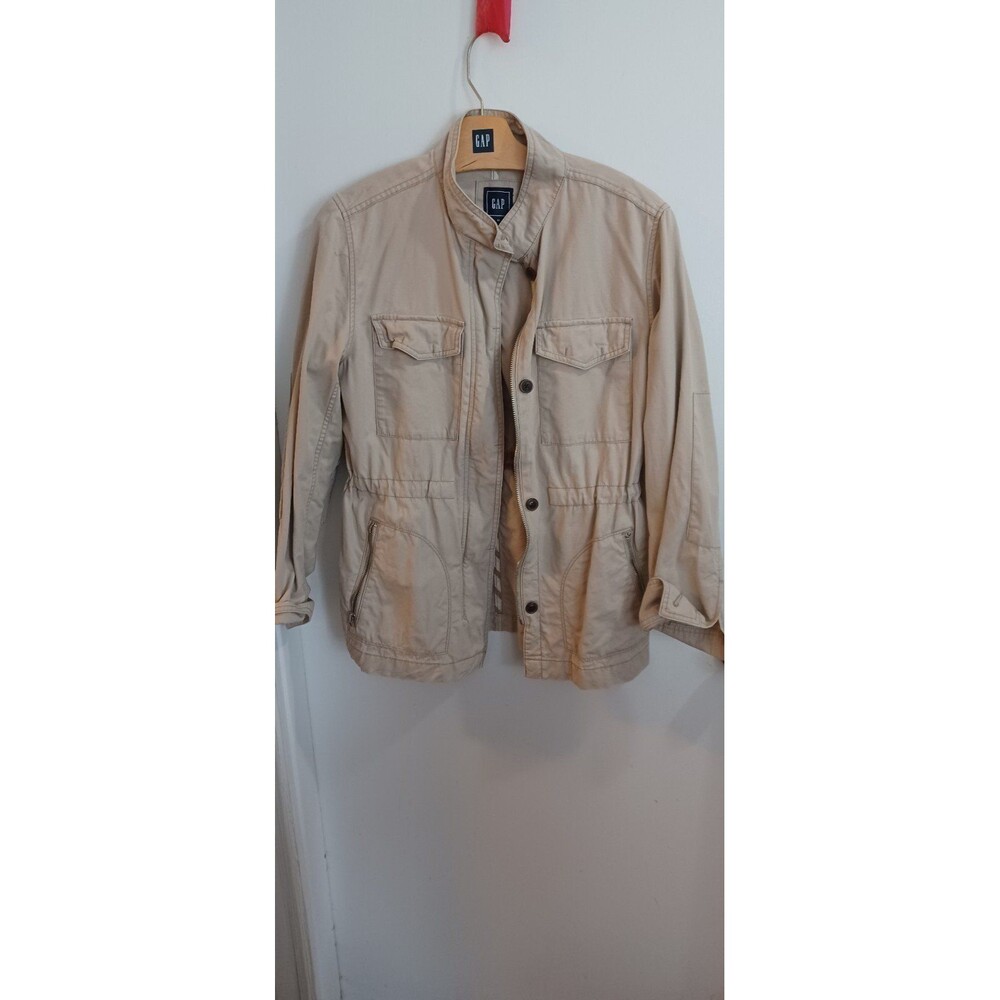 GAP beige jacket loose fit size Medium Safari